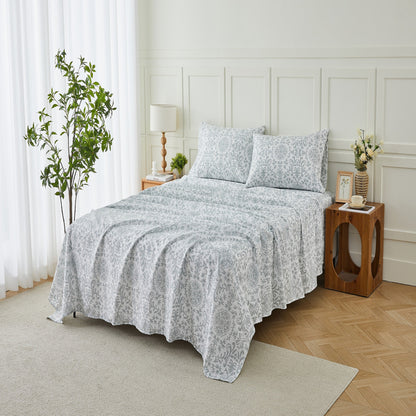 Kathy Ireland Extra Soft Printed 4 Piece Sheet Set