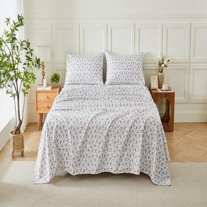 Kathy Ireland Extra Soft Printed 4 Piece Sheet Set