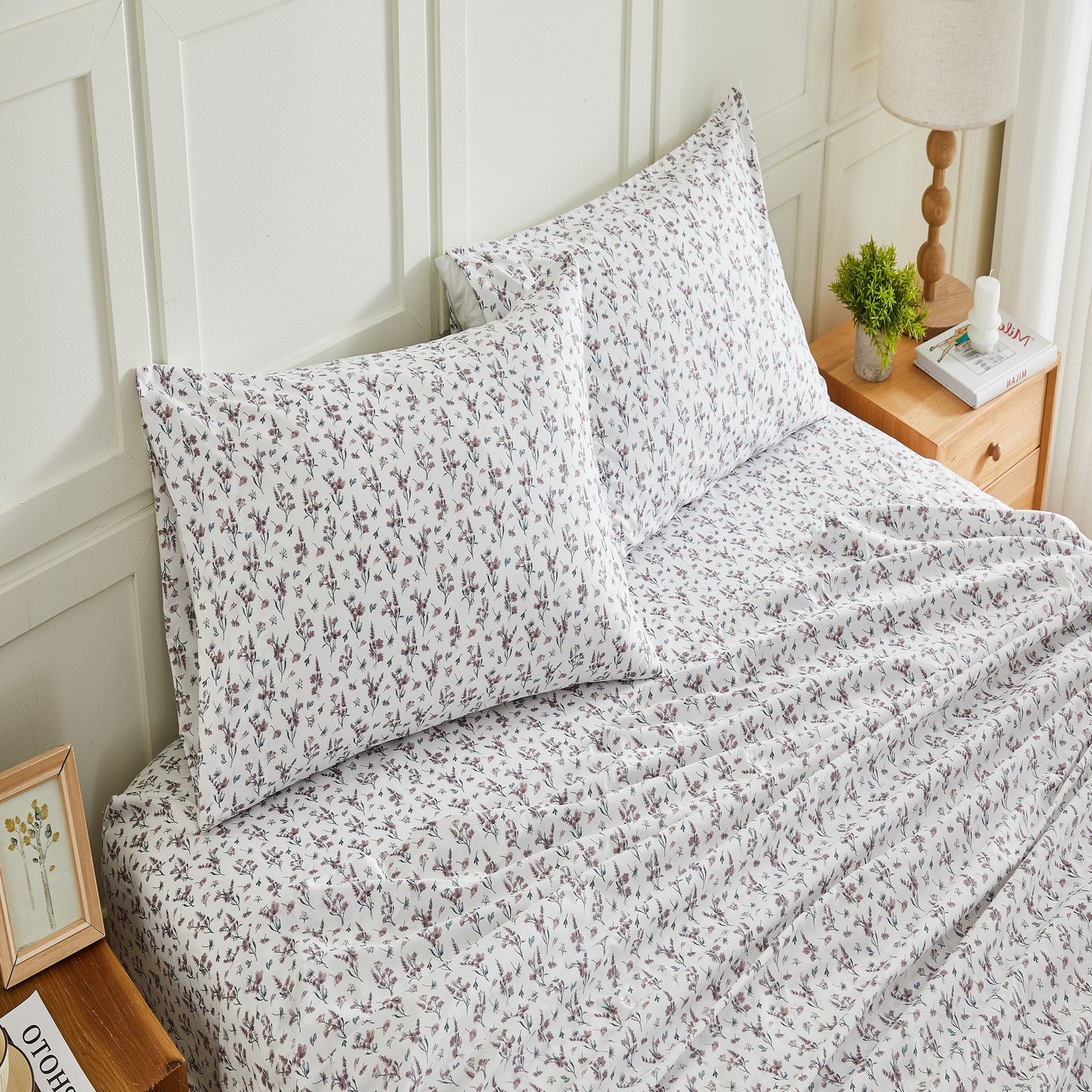 Kathy Ireland Extra Soft Printed 4 Piece Sheet Set
