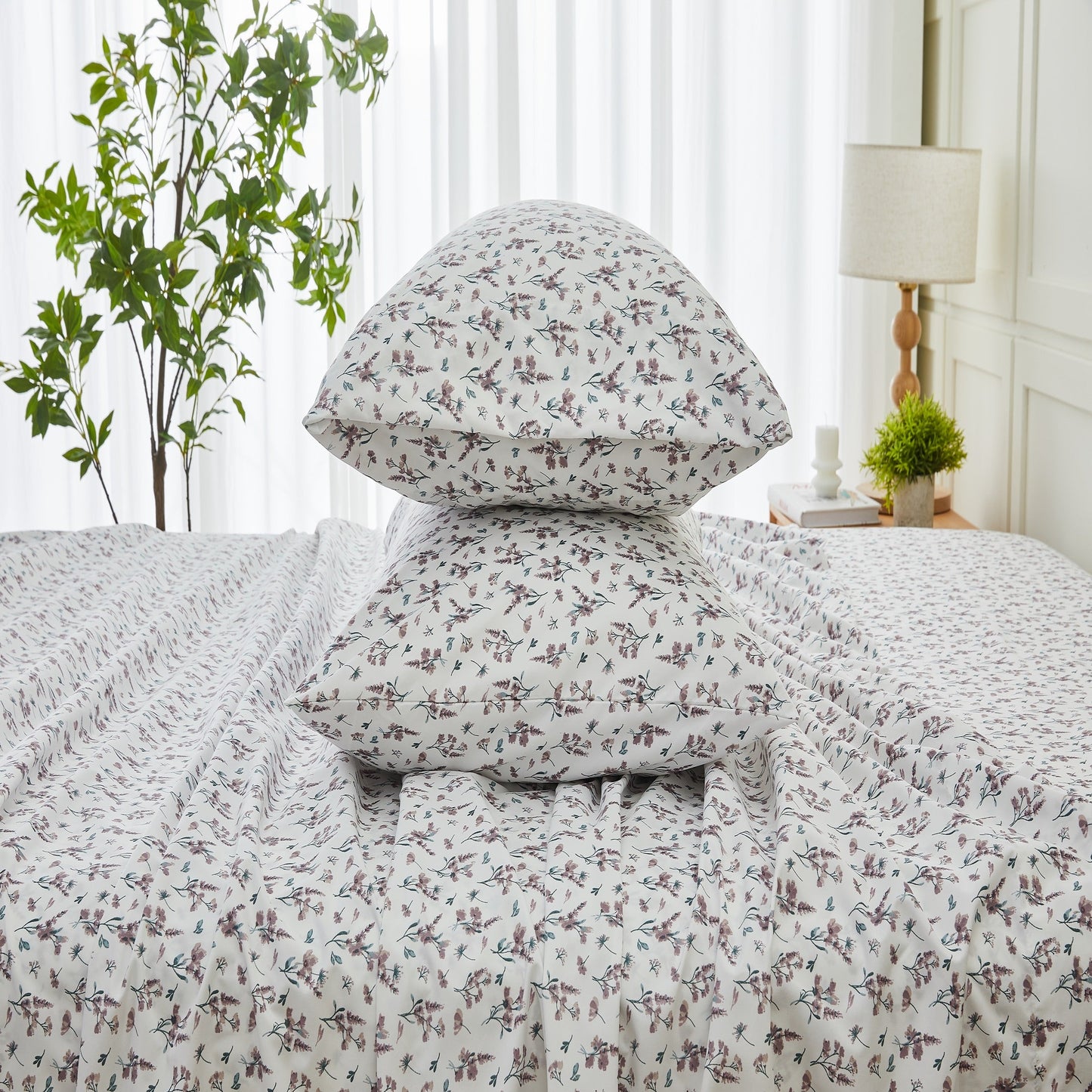 Kathy Ireland Extra Soft Printed 4 Piece Sheet Set