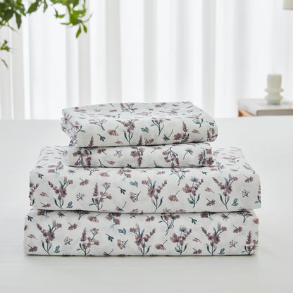 Kathy Ireland Extra Soft Printed 4 Piece Sheet Set