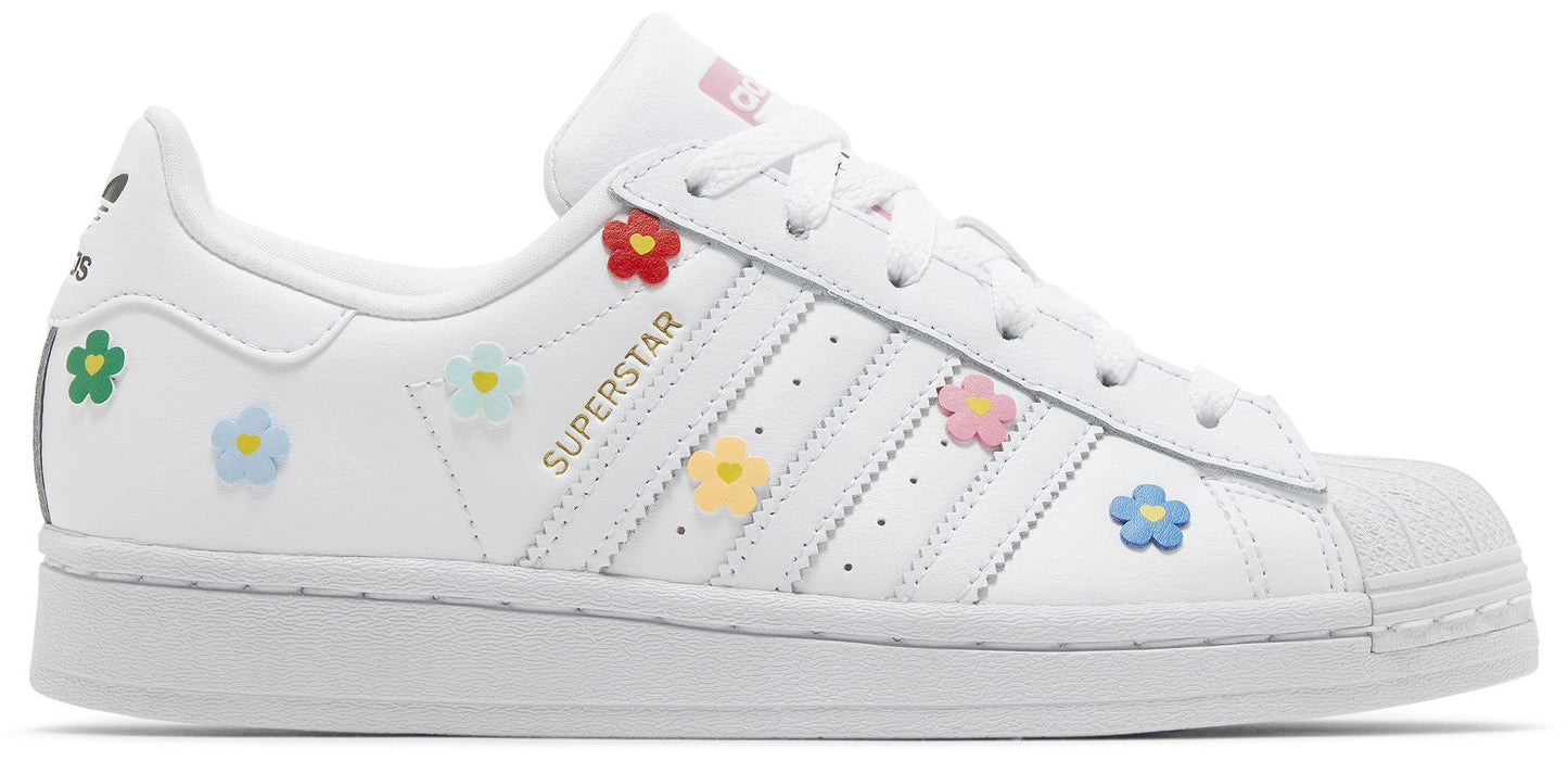 [ID7279] Youth adidas Superstar 'Hello Kitty Flowers'