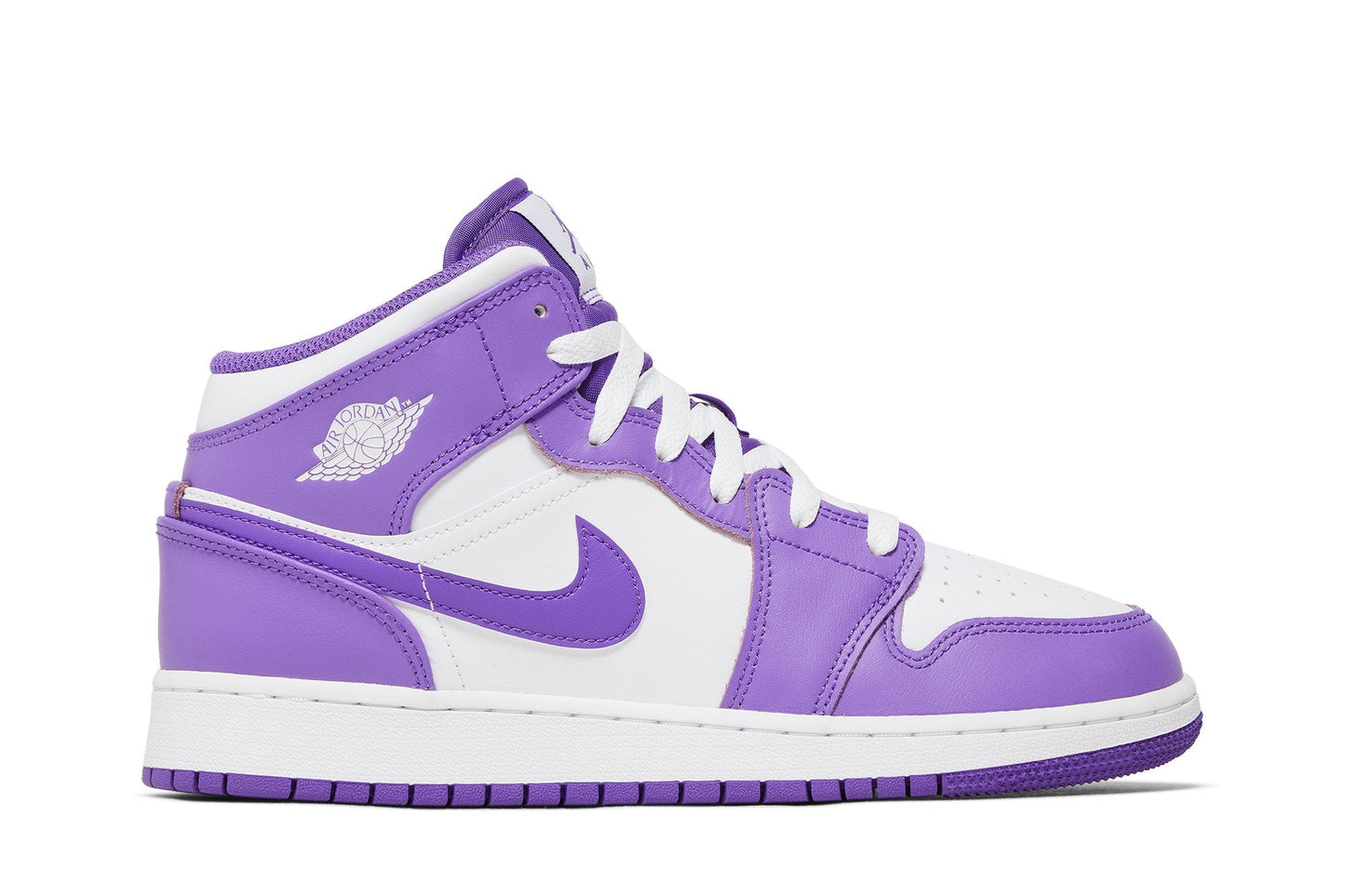 Grade School Air Jordan Retro 1 Mid 'Purple Venom (Gs)'