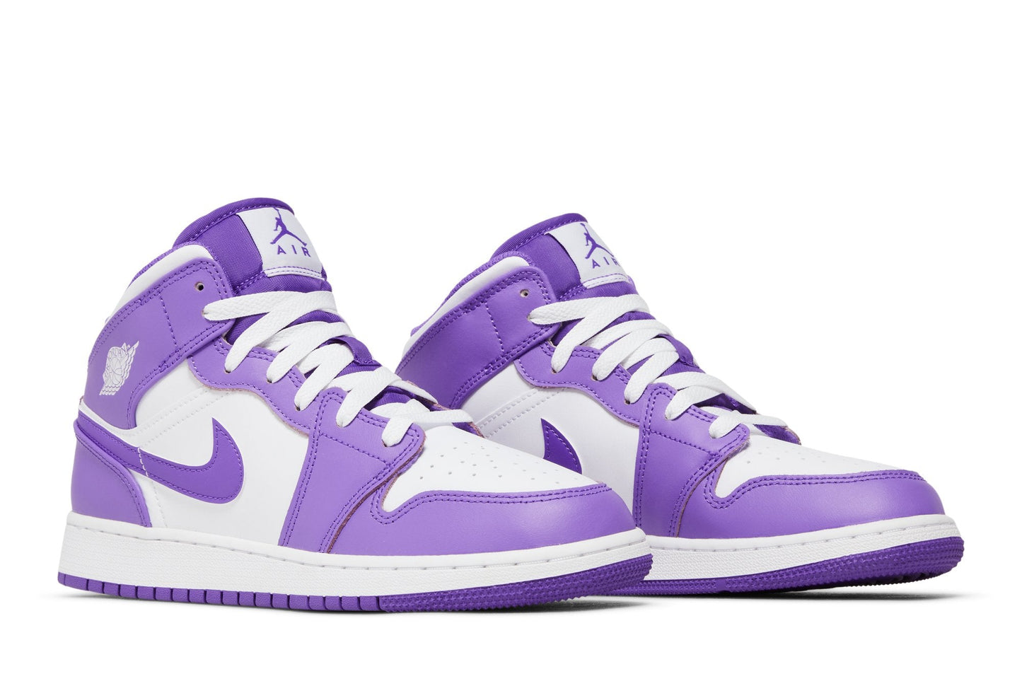 Grade School Air Jordan Retro 1 Mid 'Purple Venom (Gs)'