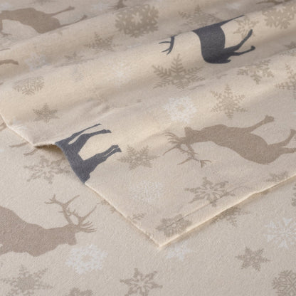 Kathy Ireland 100% Turkish Cotton Flannel Sheet Set