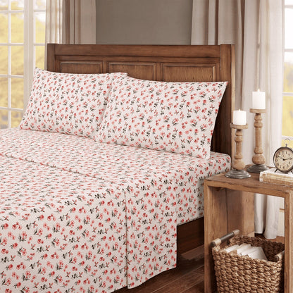 Kathy Ireland 100% Turkish Cotton Flannel Sheet Set