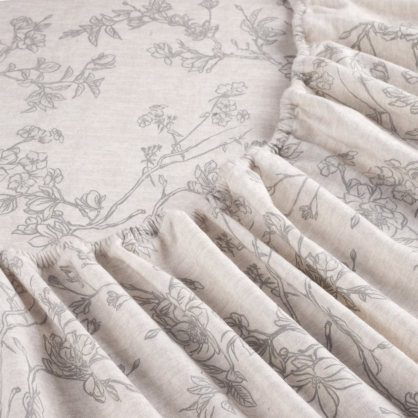 Kathy Ireland 100% Turkish Cotton Flannel Sheet Set