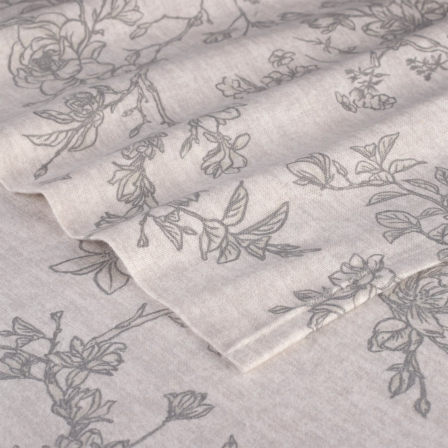 Kathy Ireland 100% Turkish Cotton Flannel Sheet Set