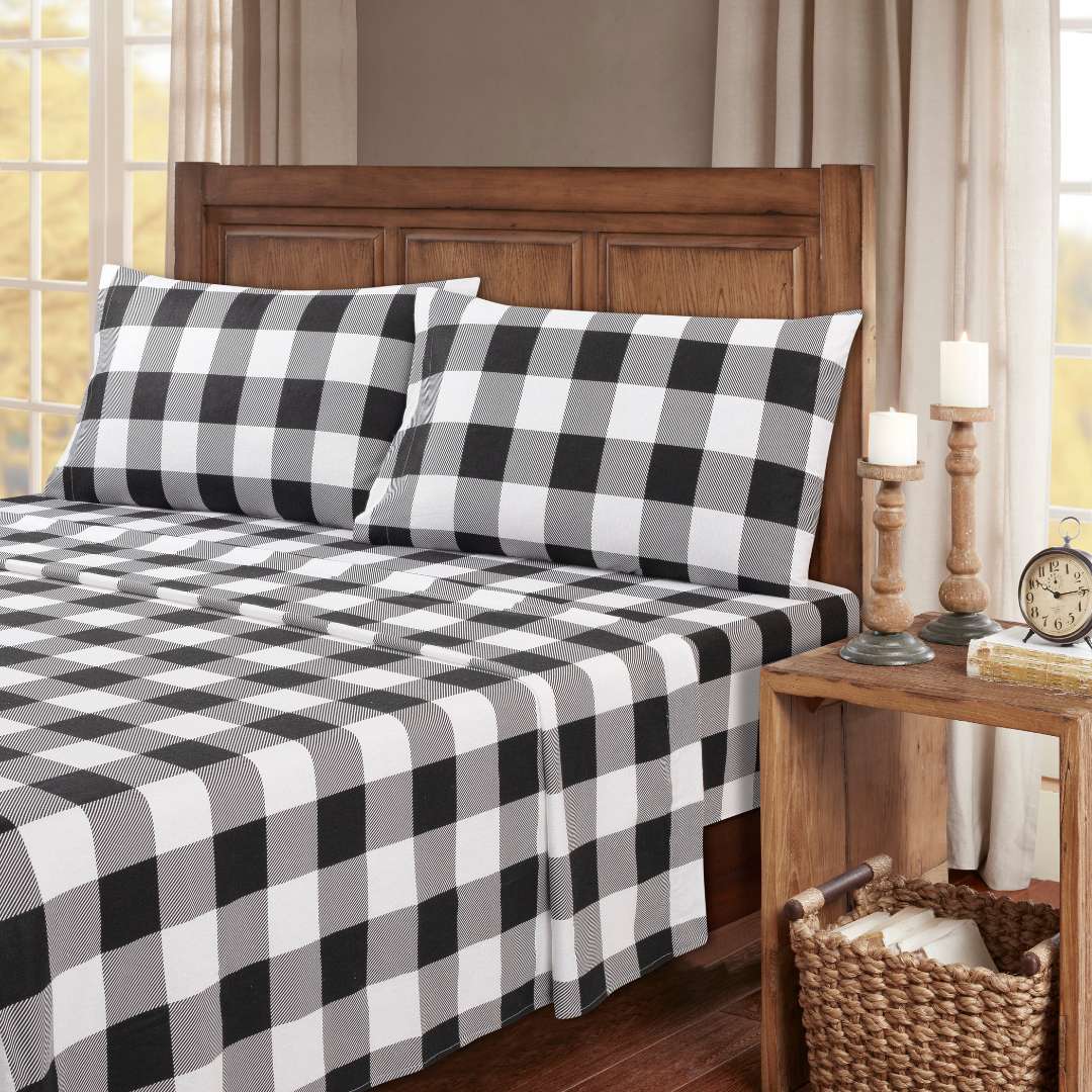 Kathy Ireland 100% Turkish Cotton Flannel Sheet Set