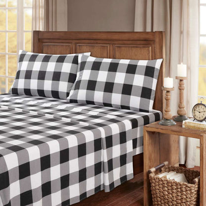 Kathy Ireland 100% Turkish Cotton Flannel Sheet Set