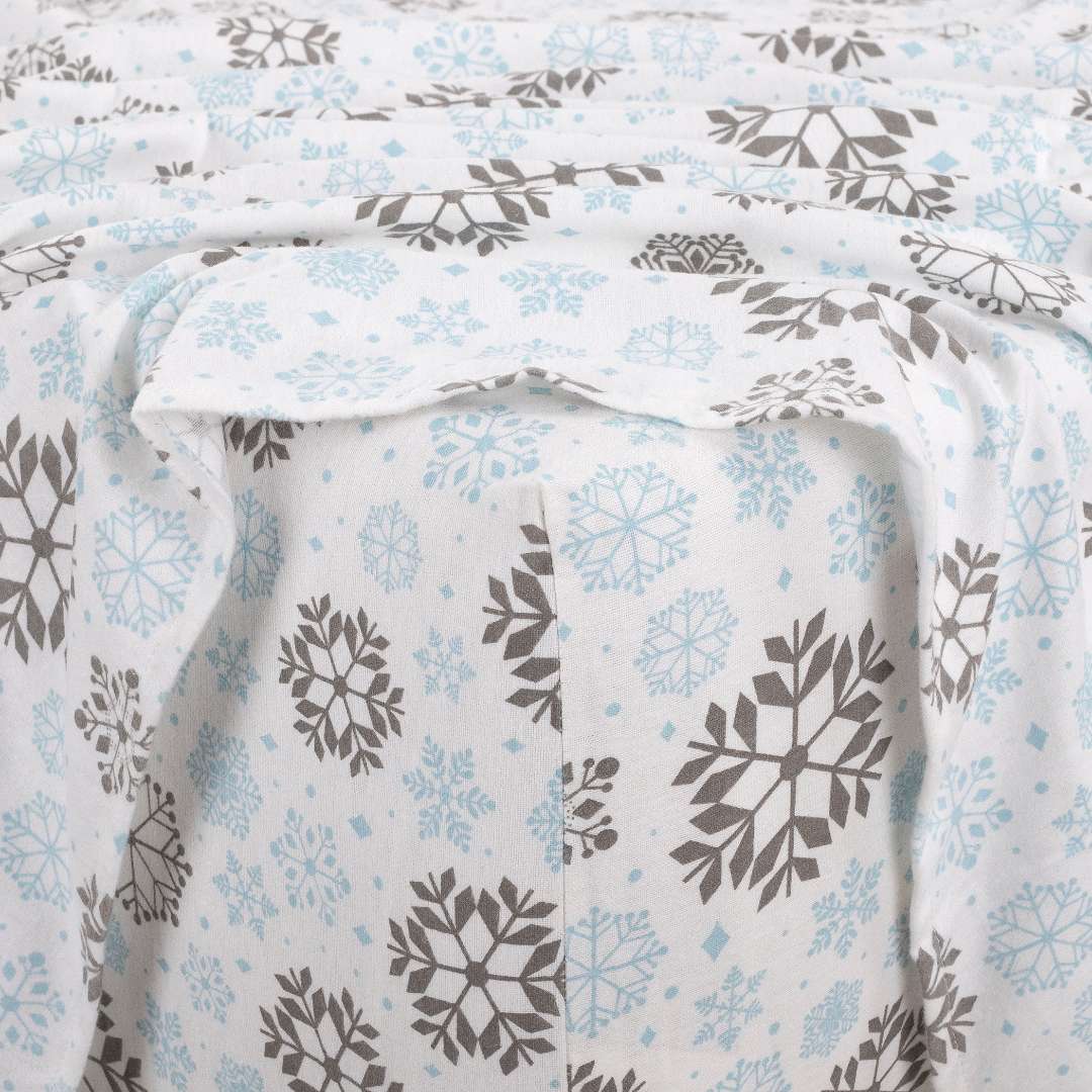 Kathy Ireland 100% Turkish Cotton Flannel Sheet Set