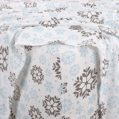 Kathy Ireland 100% Turkish Cotton Flannel Sheet Set
