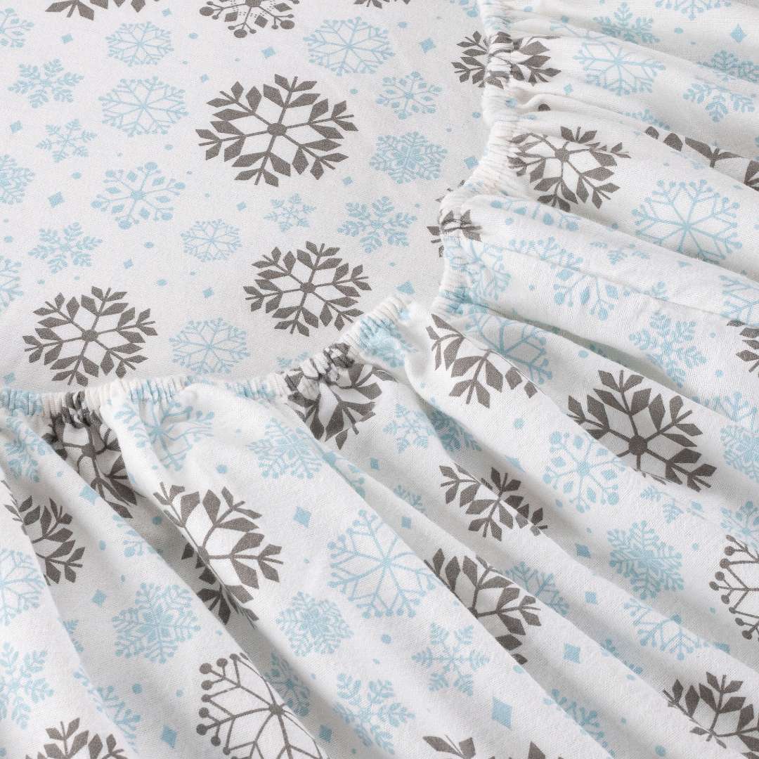 Kathy Ireland 100% Turkish Cotton Flannel Sheet Set