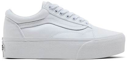 [vn0a7q5mw00] Mens Vans Fu Old Skool Stackform 'white' - True White