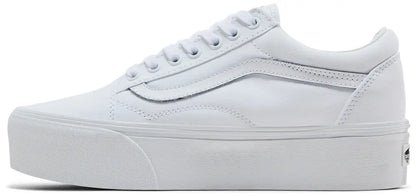 [vn0a7q5mw00] Mens Vans Fu Old Skool Stackform 'white' - True White
