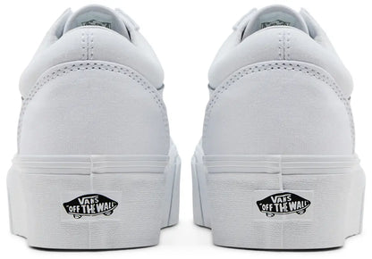 [vn0a7q5mw00] Mens Vans Fu Old Skool Stackform 'white' - True White