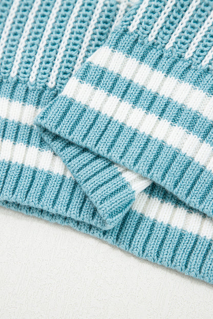Threaded Pear Haley Drop Shoulder Loose Sweater