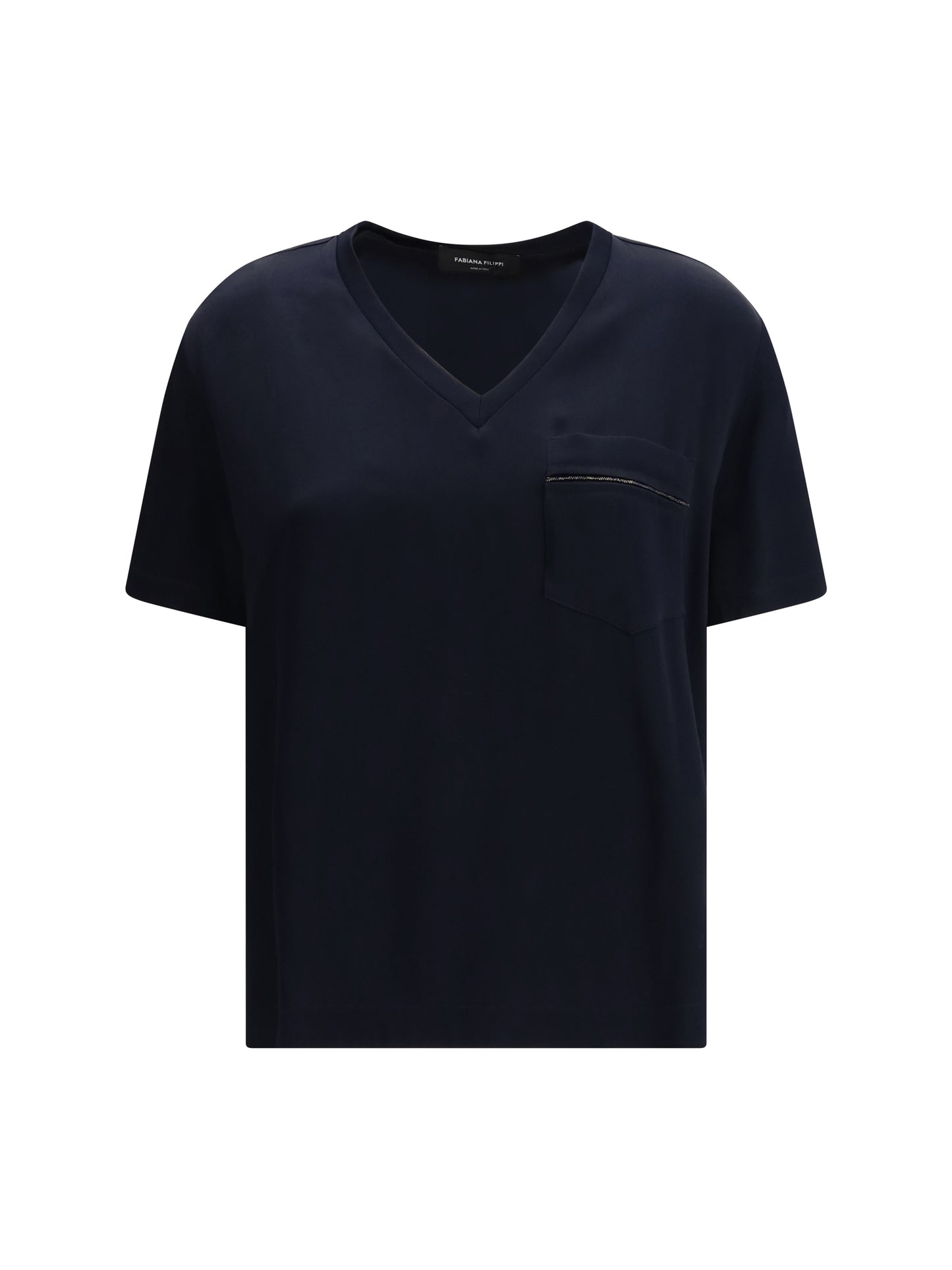 T-Shirt V-Neck Midnight Blue