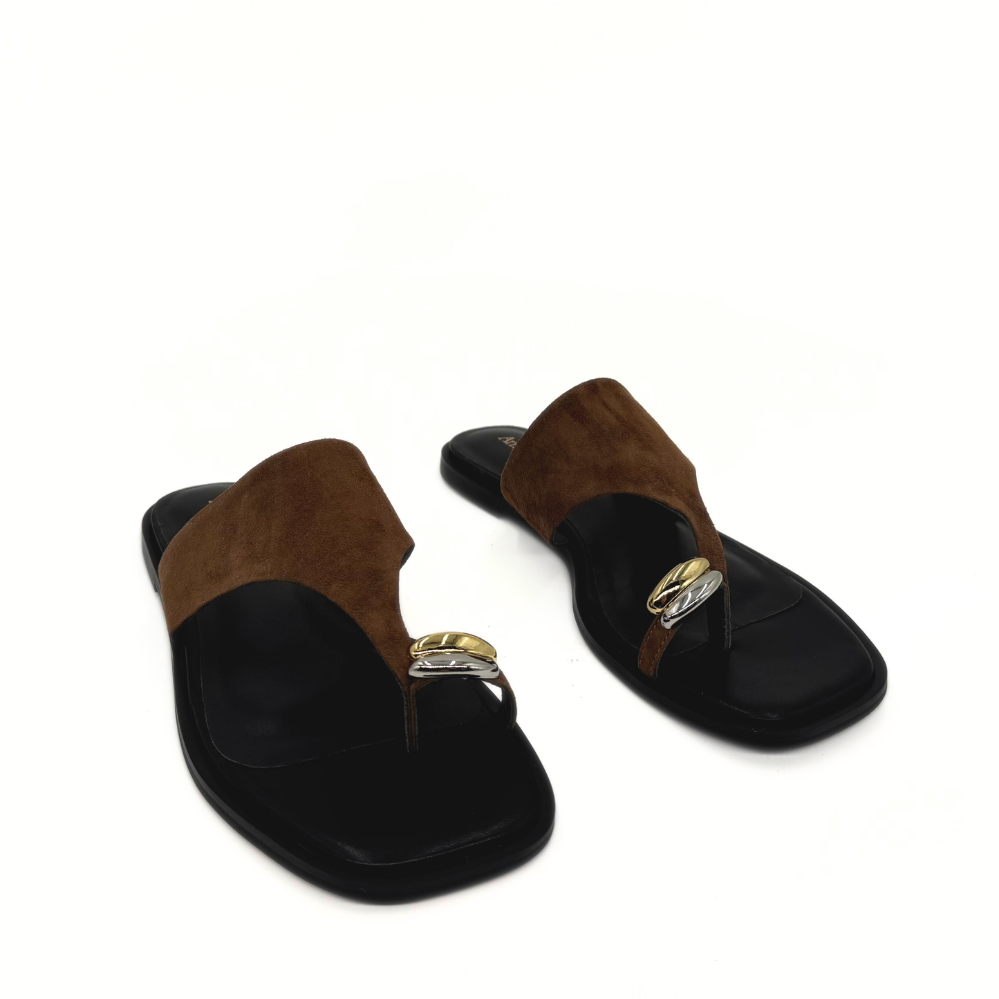 Cece Thong Sandals - Taupe Suede