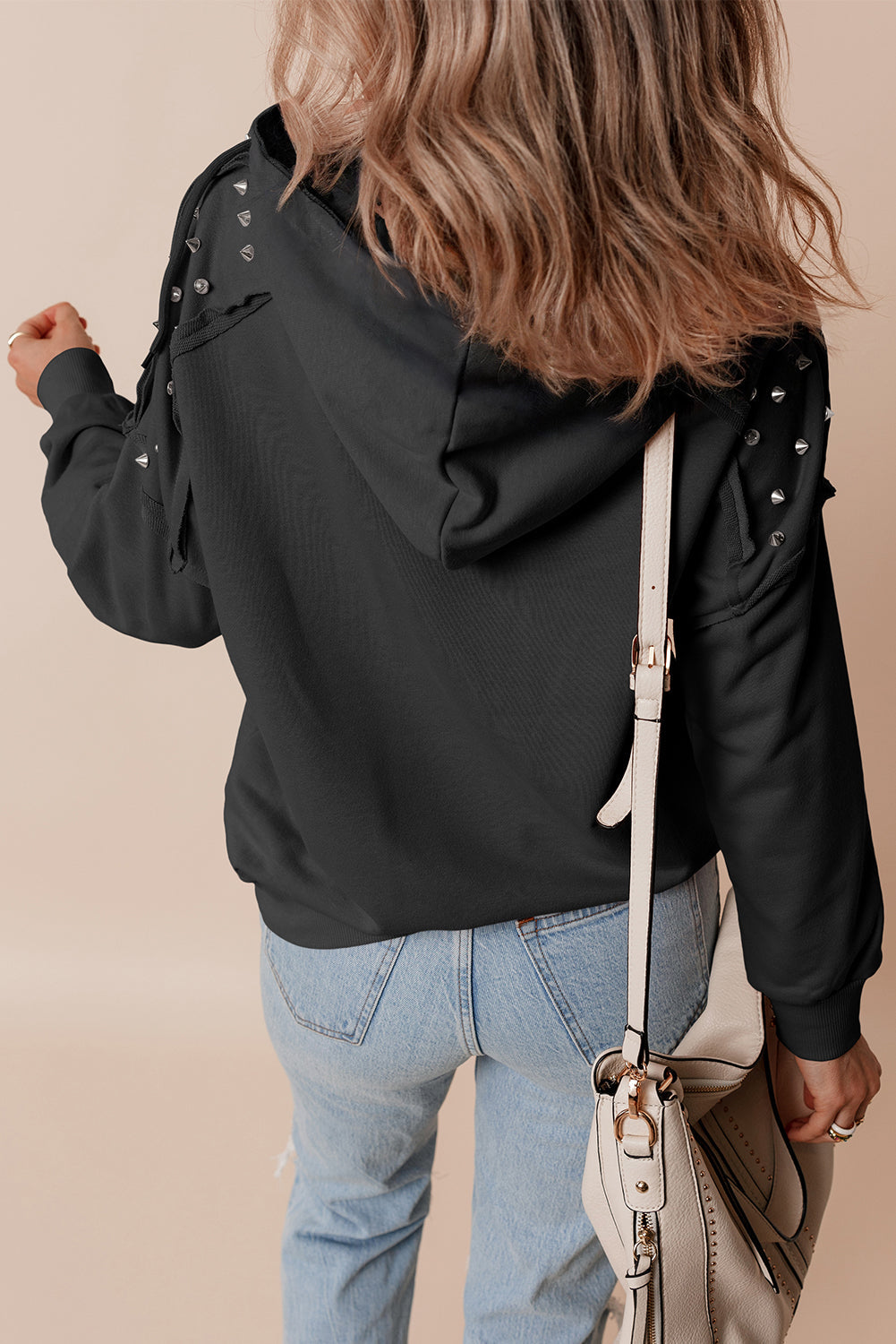Threaded Pear Sofia Stud Raglan Sleeve Hoodie