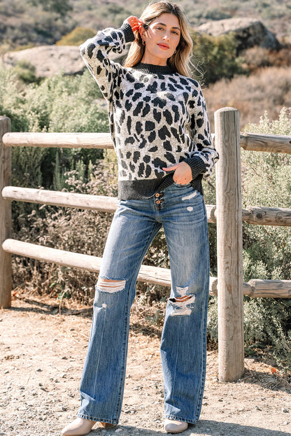 Threaded Pear Anaissa Drop Shoulder Baggy Sweater