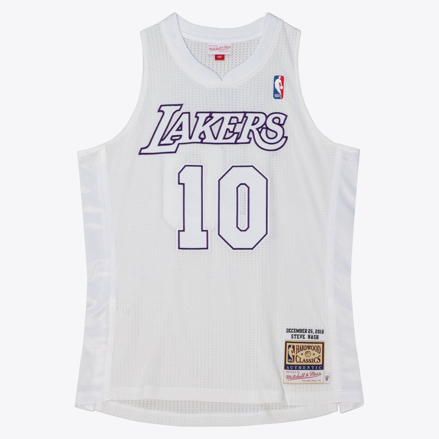 Men's Mitchell & Ness NBA Christmas Day Jersey Lakers 2012 Steve Nash