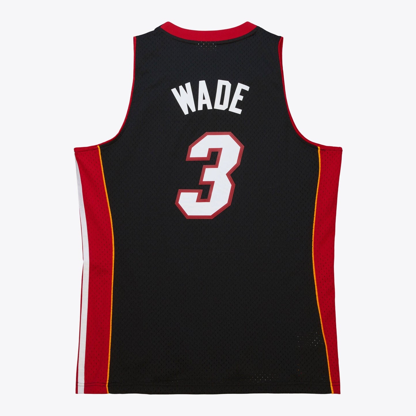 Men's Mitchell & Ness Black Jersey Heat 2012 Dwyane Wade