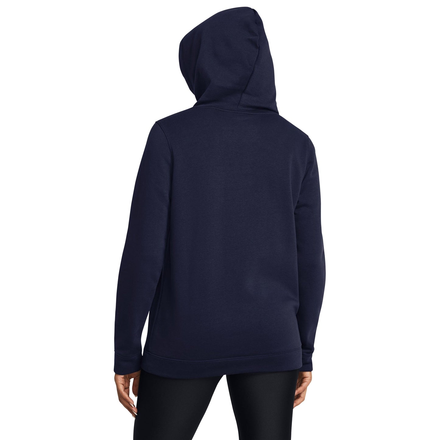 Under Armour Womens UA Hustle Fleece Hoody - Midnight