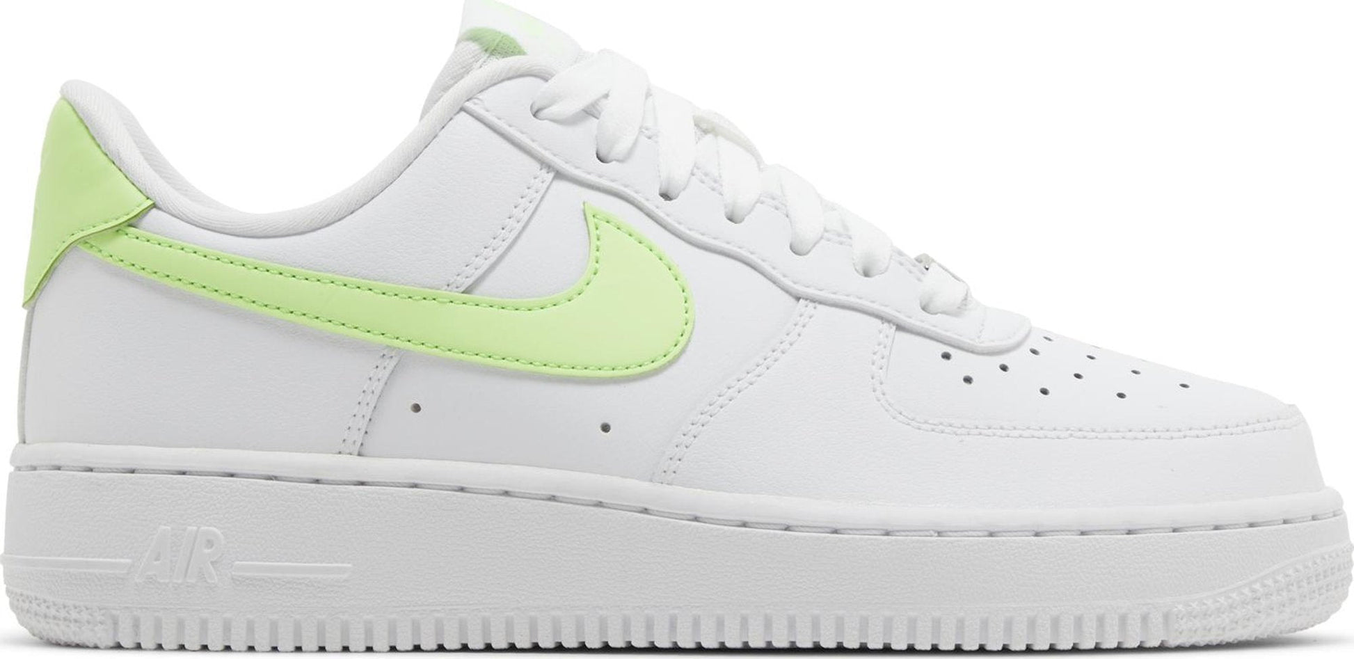 White/Lime Green-