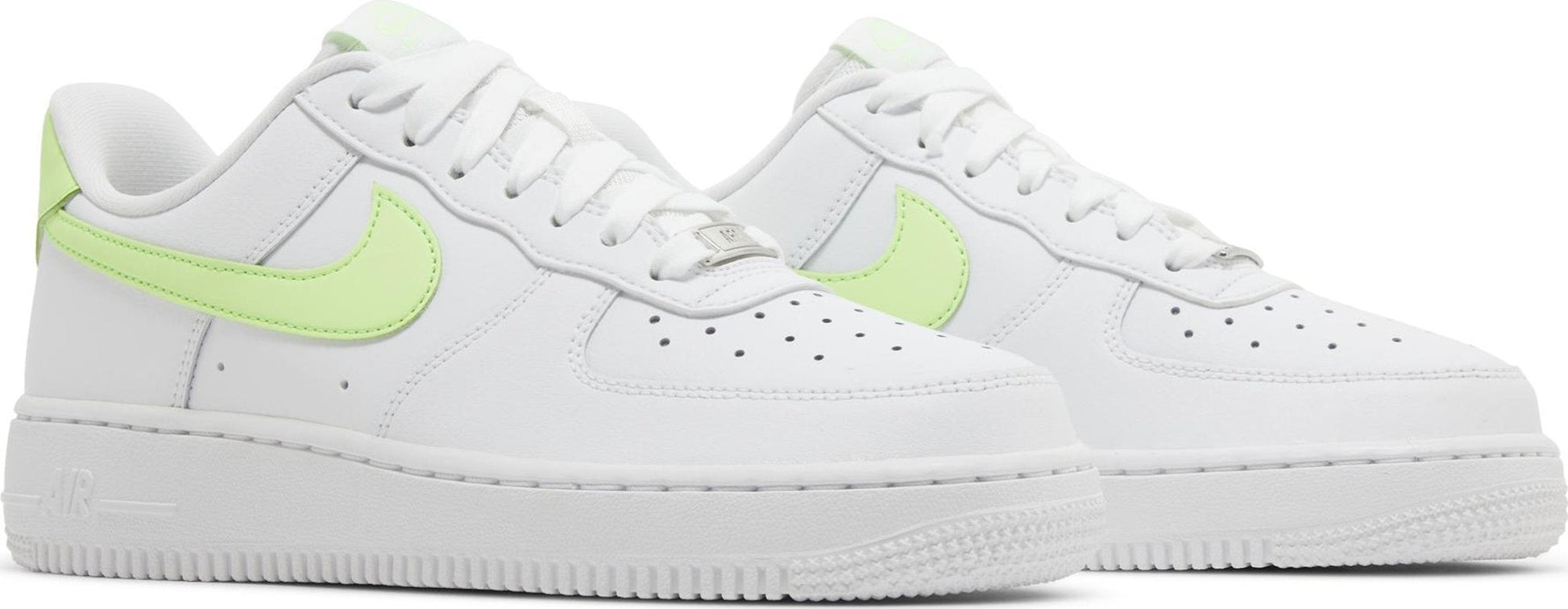White/Lime Green-