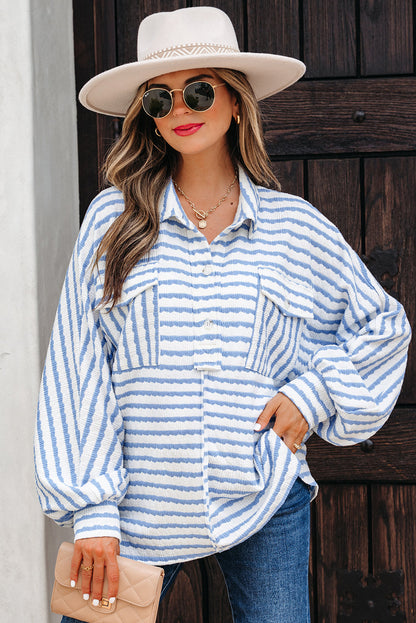 Threaded Pear Emma Chest Loose Fit Blouse