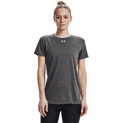 Under Armour Womens UA Short Sleeve Locker Tee 2.0 - Carbon Heather