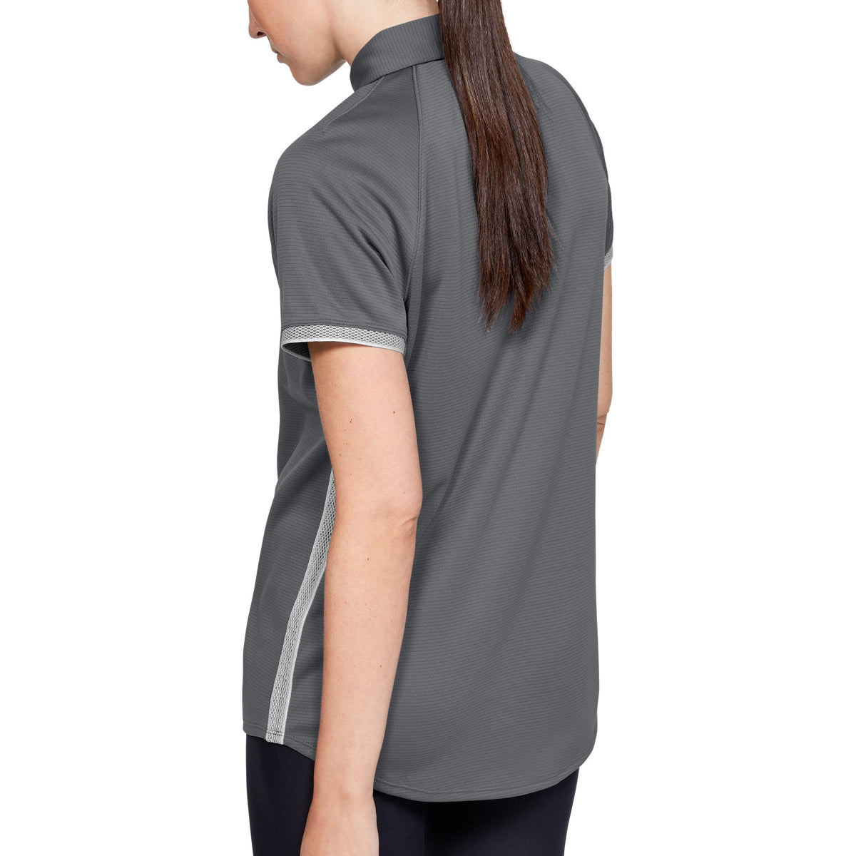 Under Armour Womens UA Rival Polo - Graphite