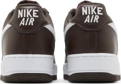 Nike Men's Air Force 1 Low Retro 'Color Of The Month Chocolate' Sneakers