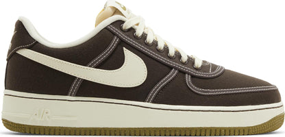 Nike Men's Air Force 1 Low '07 Prm 'Canvas Baroque Brown' Sneakers