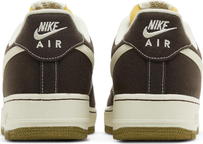 Nike Men's Air Force 1 Low '07 Prm 'Canvas Baroque Brown' Sneakers