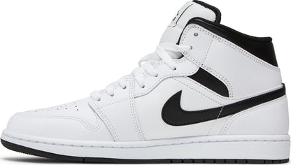 Air Jordan Men's Retro 1 Mid 'Reverse Panda' Sneakers