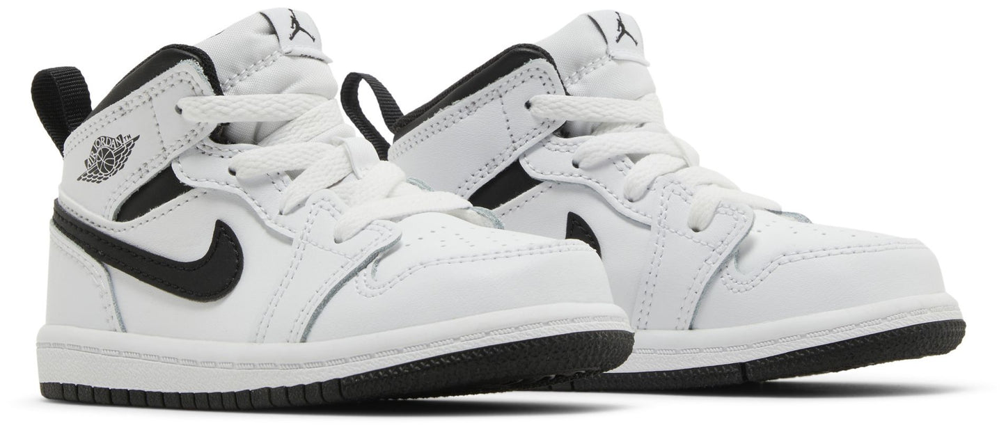 [dq8425-132] Toddlers Air Jordan Retro 1 Mid 'reverse Panda'