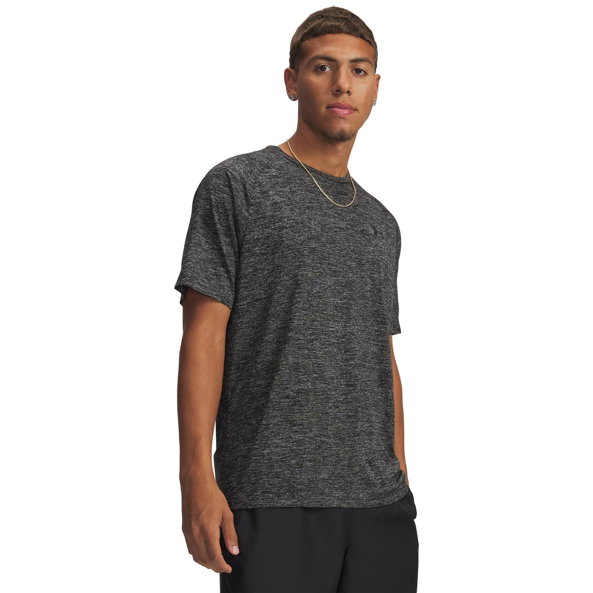 Under Armour Youth UA Tech 2.0 Short Sleeve T-Shirt - Black Heather