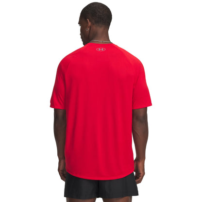 Under Armour Mens UA Tech 2.0 Short Sleeve T-Shirt - Red