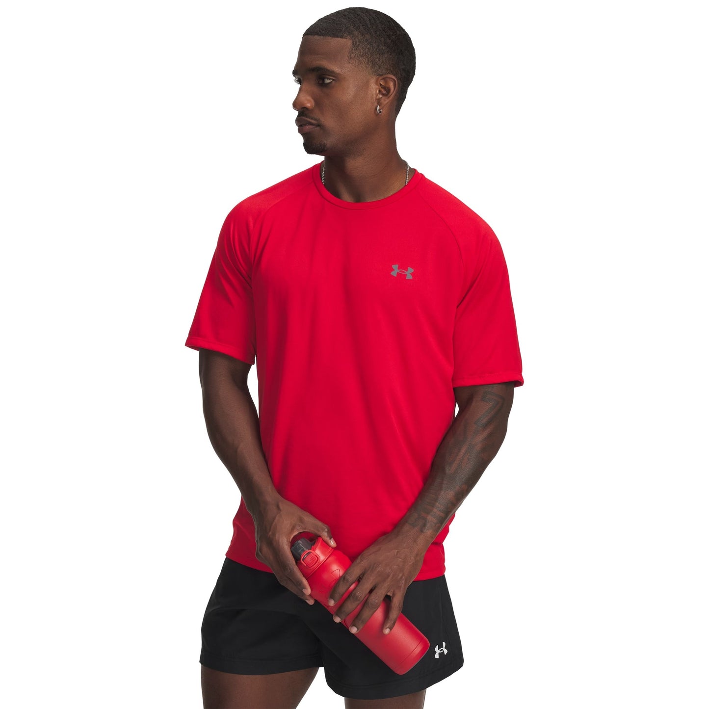 Under Armour Mens UA Tech 2.0 Short Sleeve T-Shirt - Red