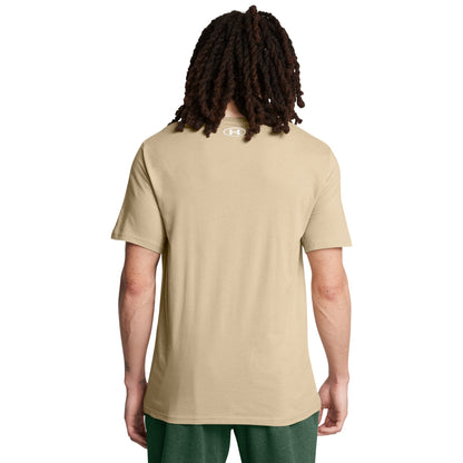 Under Armour Mens UA Sportstyle Left Chest Short Sleeve T-Shirt - Khaki