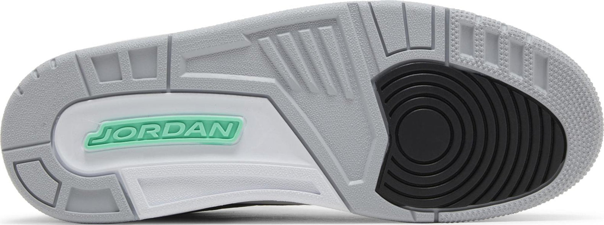 Black/Green Glow-Wolf Grey-White-