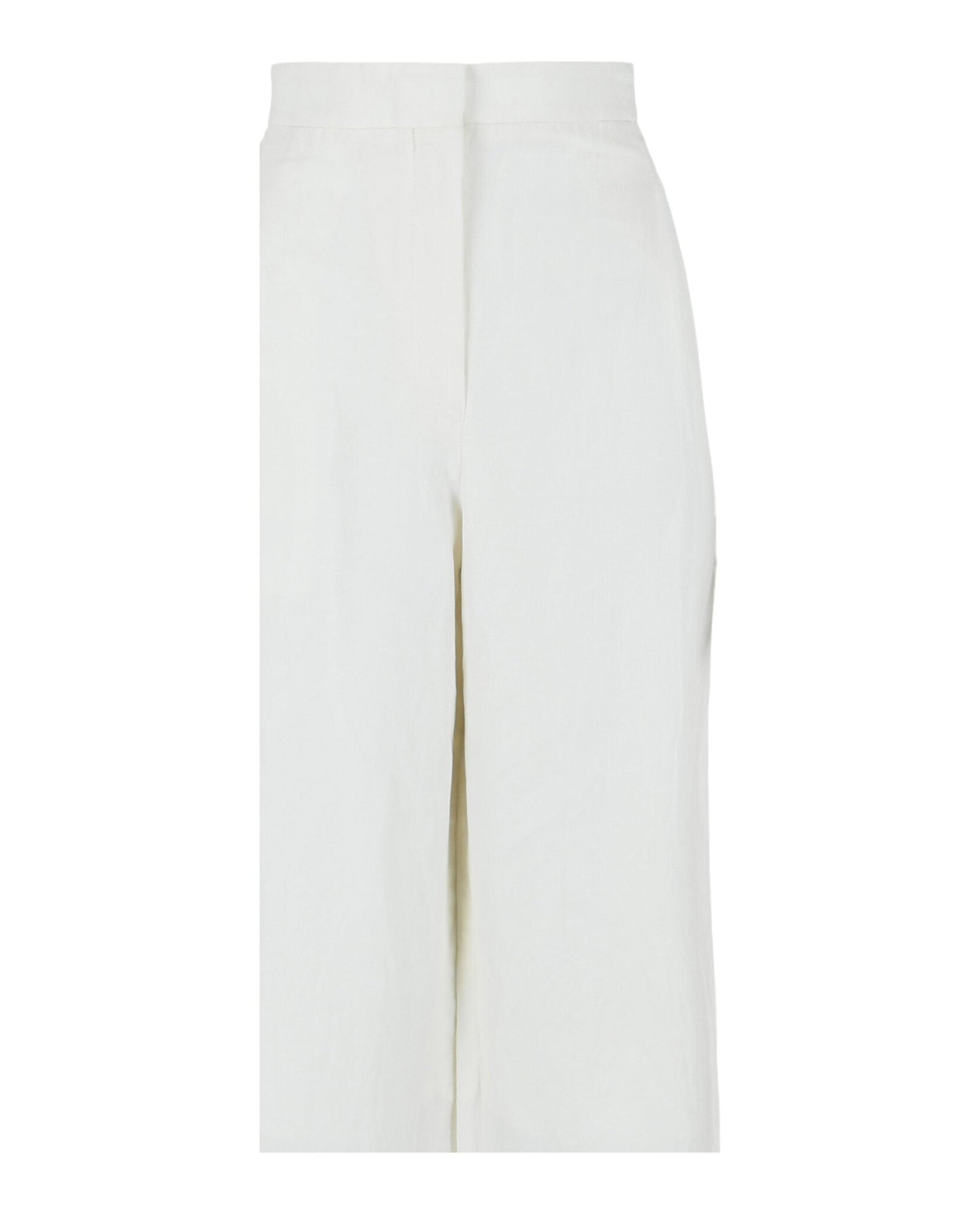 Ferragamo Wide-Leg Linen Pants