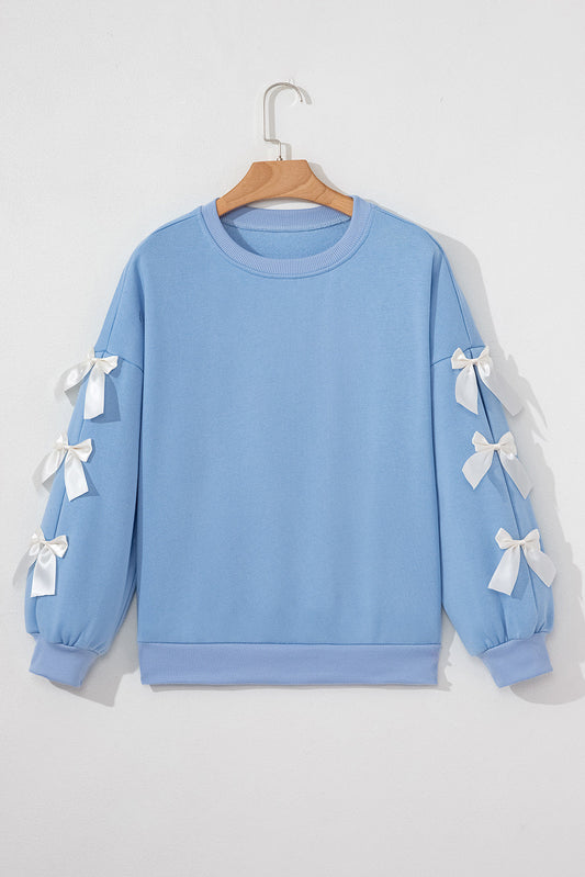 Threaded Pear Sofia Dropped Sleeve Crewneck Sweatshirt