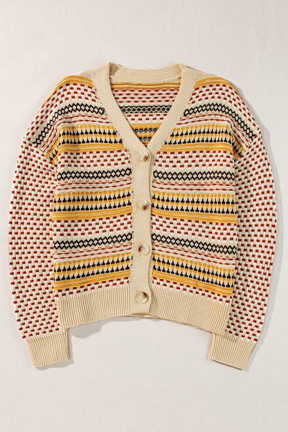 Threaded Pear Ailani Cropped Cardigan