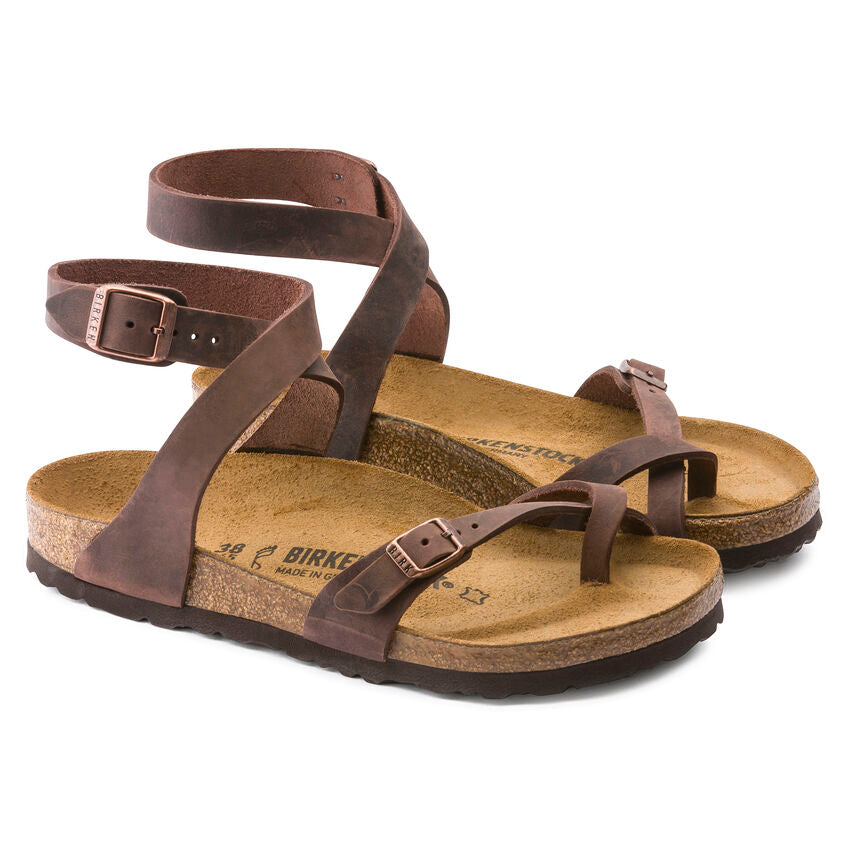 Birkenstock Yara Oiled Leather Habana