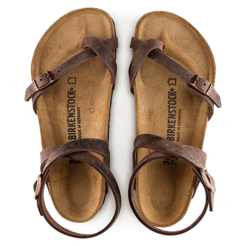 Birkenstock Yara Oiled Leather Habana