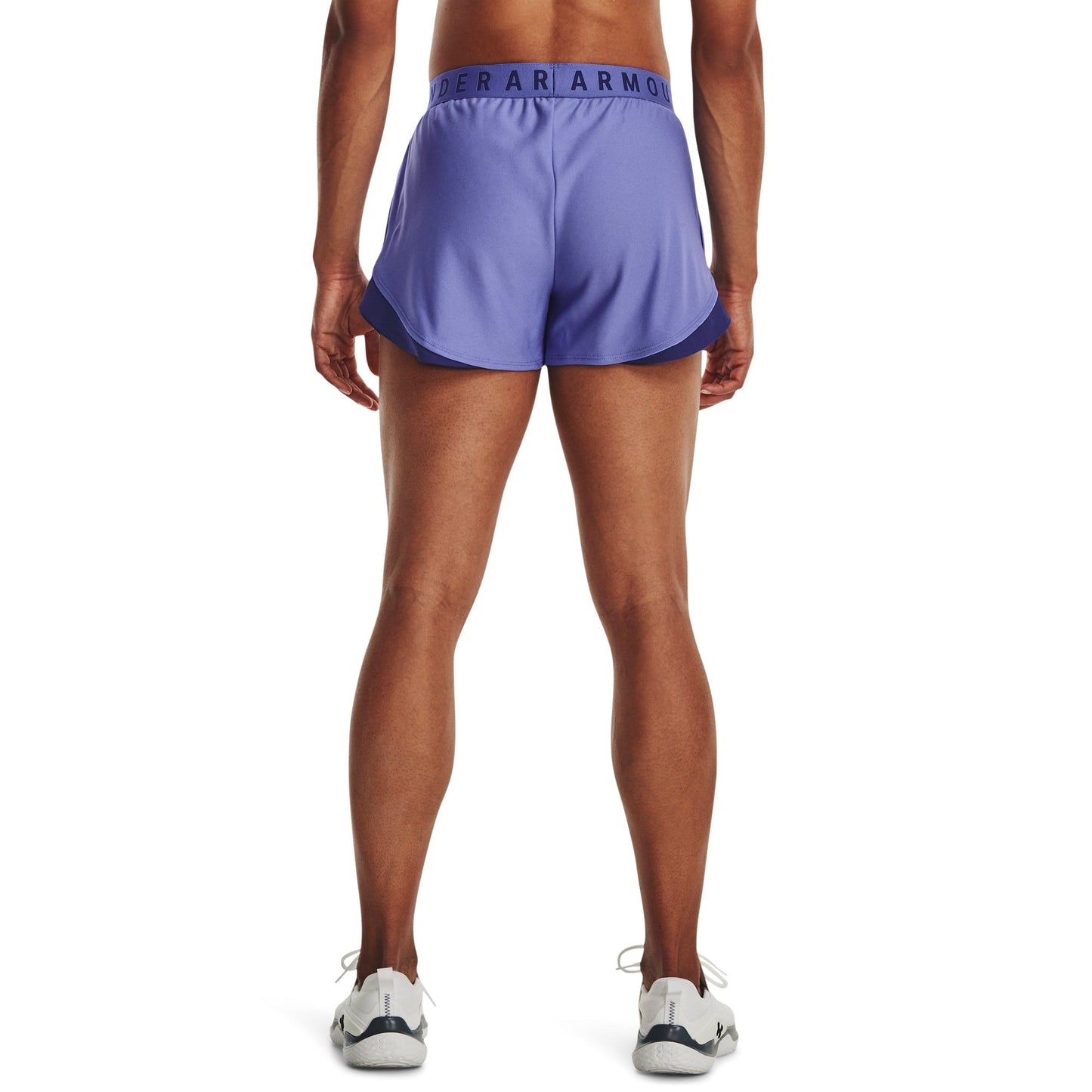 Under Armour Womens UA Play Up Shorts 3.0 - Baja Blue,Sonar Blue