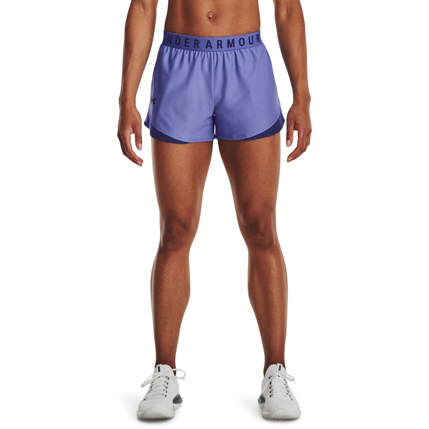 Under Armour Womens UA Play Up Shorts 3.0 - Baja Blue,Sonar Blue